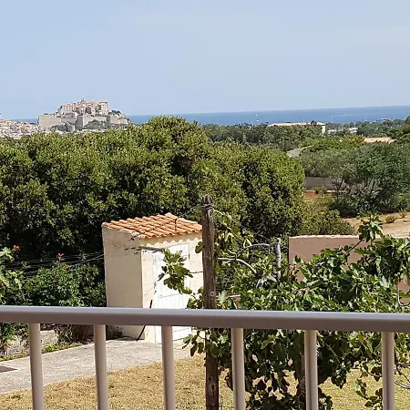 130M2 Qui Surplombe La Baie De Calvi Vue Citadelle Villa Exterior photo