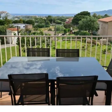 130M2 Qui Surplombe La Baie De Calvi Vue Citadelle Villa Exterior photo
